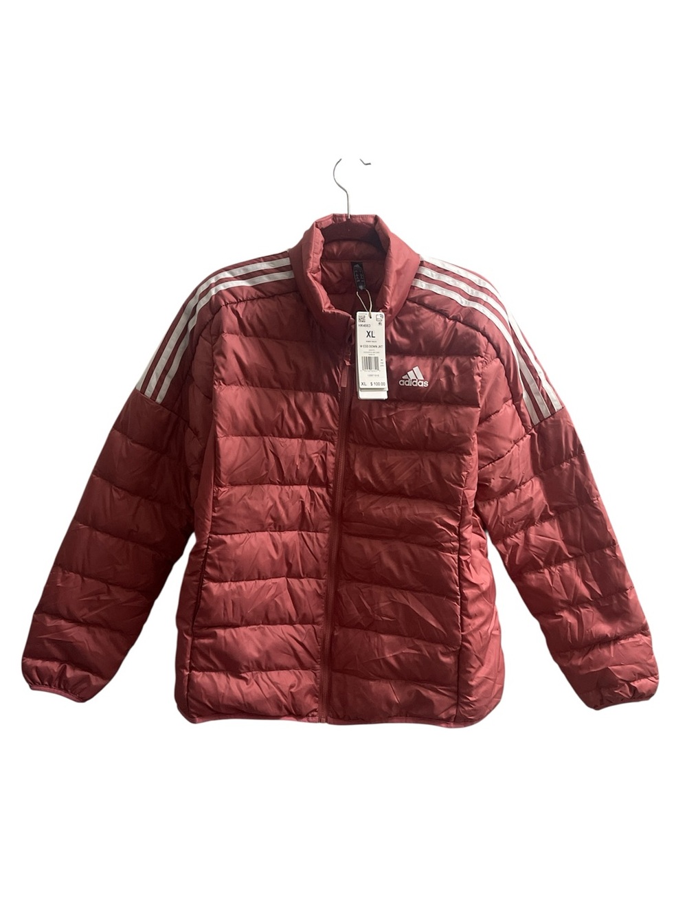 Adidas Essentials Down Jacket - Women’s XL - Wonder Red - NWT